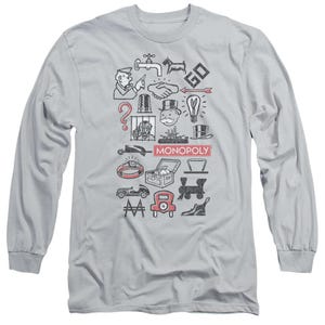 Monopoly Icons Long Sleeve Shirt