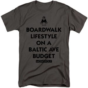 Monopoly Lifestyle Vs Budget Tall T-Shirt