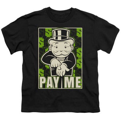 Monopoly Pay Me Kids T-Shirt