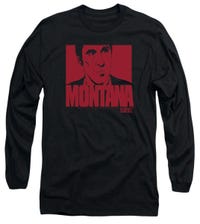 Montana Face Scarface Long Sleeve Shirt