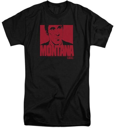 Montana Face Scarface Tall T-Shirt