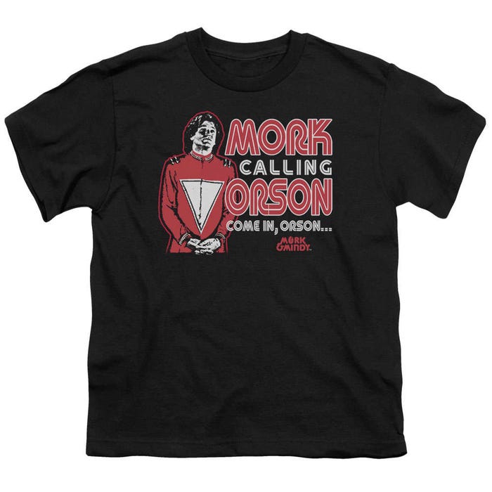 Mork & Mindy Calling Orson Kids T-Shirt