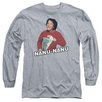 Mork & Mindy Catchphrase Long Sleeve Shirt