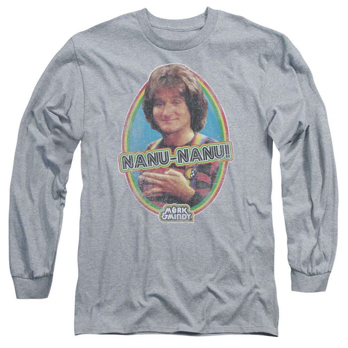 Mork & Mindy Nanu Long Sleeve Shirt