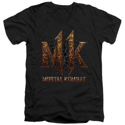 Mortal Kombat 11 Lava V-Neck T-Shirt