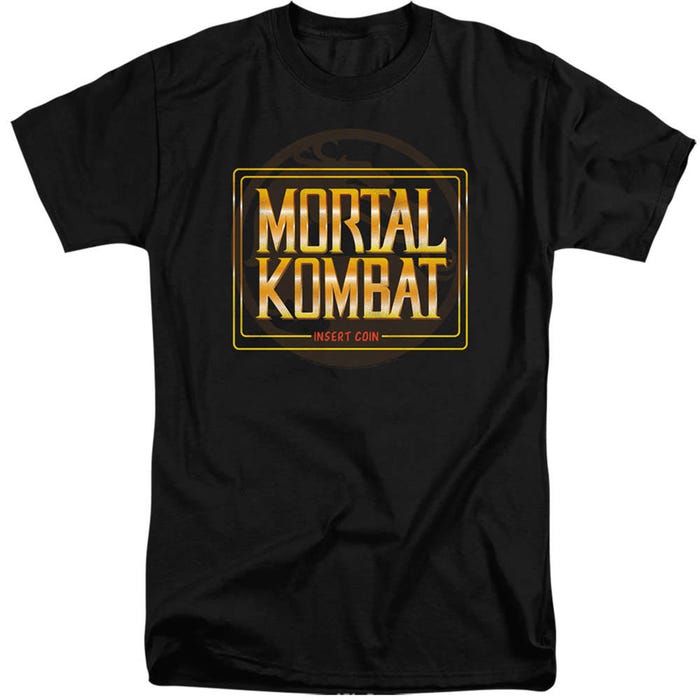 Mortal Kombat Insert Coin Tall T-Shirt