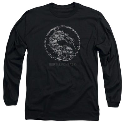 Mortal Kombat Stone Seal Long Sleeve Shirt