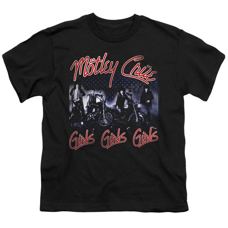 Motley Crue Girls Kids T-Shirt