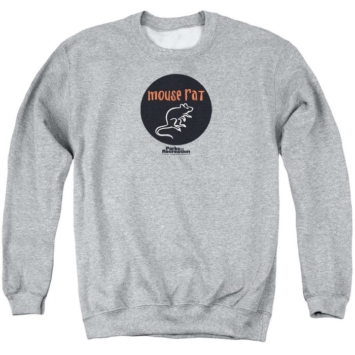 Mouse Rat Circle Parks and Recreation Sweatshirt