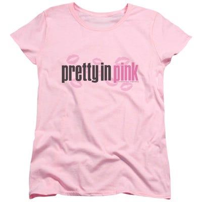 Movie Title Pretty In Pink Womens T-Shirt