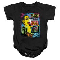 MTV/NEON ROCKER LOGO Baby Bodysuit