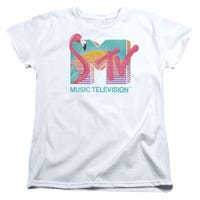 MTV FLAMINGO LOGO Womens T-Shirt