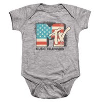 MTV AMERICAN LOGO Baby Bodysuit
