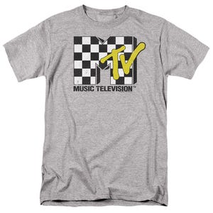 MTV CHECKER BOARD LOGO T-Shirt