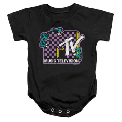 MTV ZOMBIE HANDS LOGO Baby Bodysuit