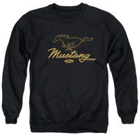 Mustang Pony Script Ford Sweatshirt