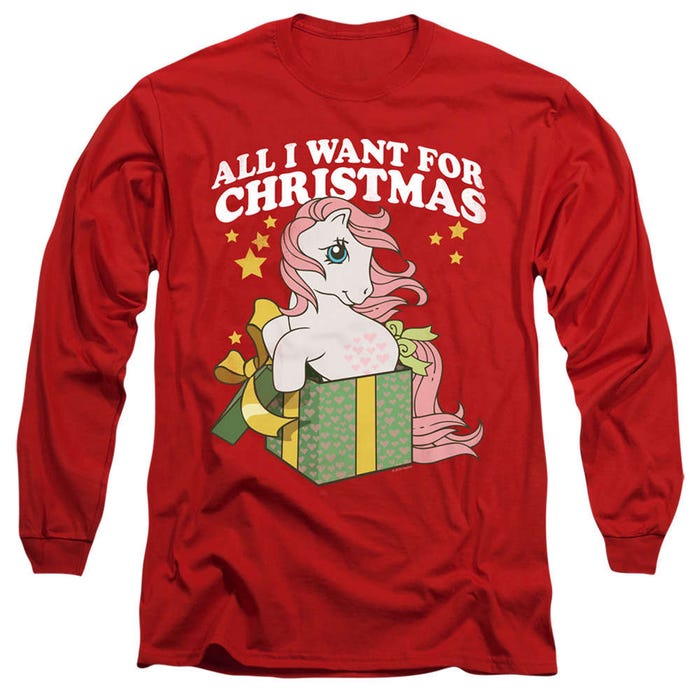 My Little Pony All I Want For Christmas Long Sleeve Shirt