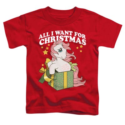 My Little Pony All I Want For Christmas Toddler T-Shirt