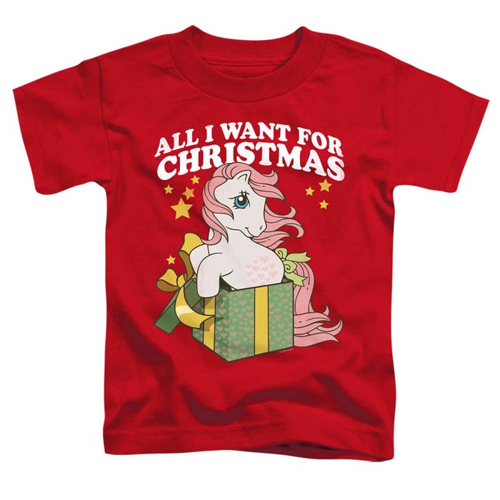 My Little Pony All I Want For Christmas Toddler T-Shirt