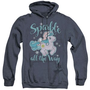 My Little Pony Sparkle All The Way Adult Heather Hoodie