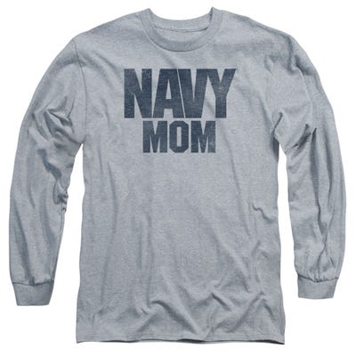 Official Navy Mom Long Sleeve Shirt