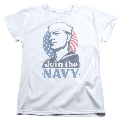 Join The Navy Now Official Womens T-Shirt