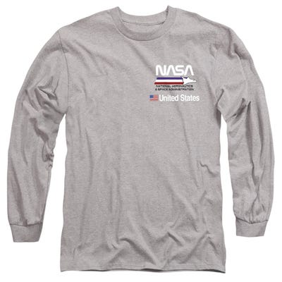 Nasa Plane Aeronautics 2 Long Sleeve Shirt