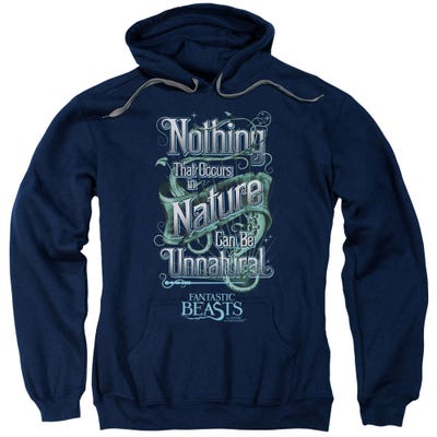 Nature Can Be Unnatural Fantastic Beasts and Where to Find Them Hoodie