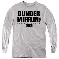 Dunder Mifflin The Office TV Show Kids Long Sleeve Shirt