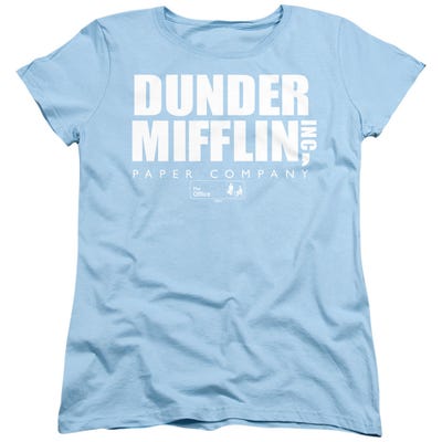 Dunder Mifflin Logo From The Office TV Show Women's T-Shirt