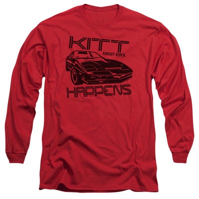 Knight Rider Kitt Happens Long Sleeve Shirt