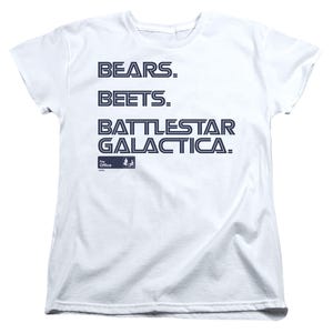 The Office Bears, Beets And Battlestar Galactica Women's T-Shirt