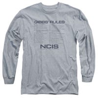 NCIS Gibbs Rules Long Sleeve Shirt