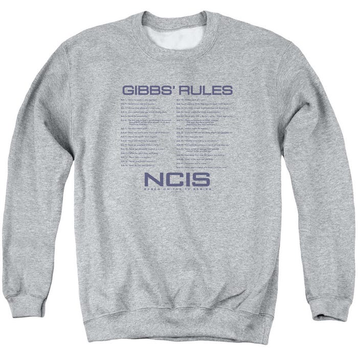 NCIS Gibbs Rules Sweatshirt