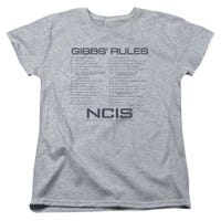 NCIS Gibbs Rules Women's T-Shirt
