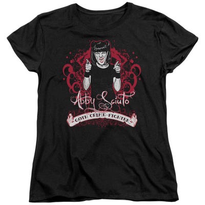 NCIS Goth Crime Fighter Womens T-Shirt