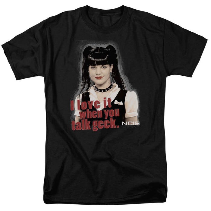 NCIS I Love It When You Talk Geek T-Shirt