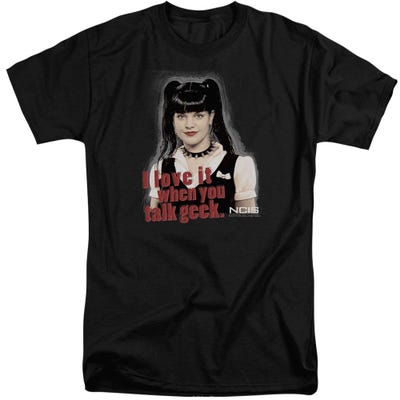 NCIS I Love It When You Talk Geek Tall T-Shirt