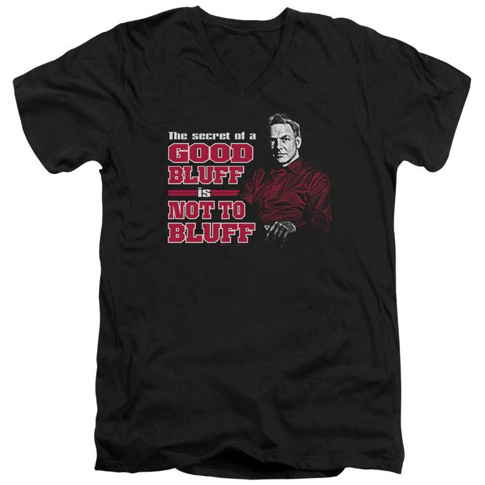 NCIS Secret Of A Good Bluff V-Neck T-Shirt