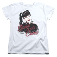 NCIS Strange Is Not A Crime Womens T-Shirt