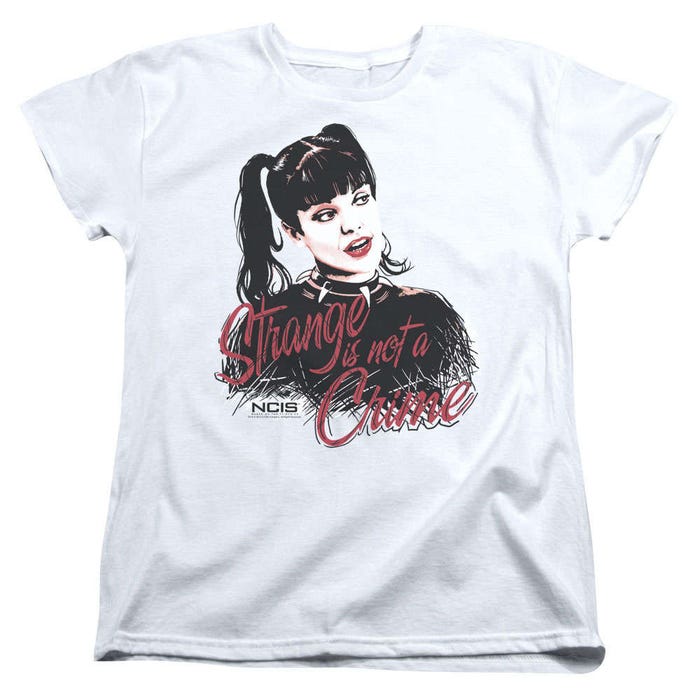 NCIS Strange Is Not A Crime Womens T-Shirt