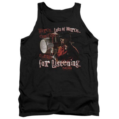 NCIS Thanks For Listening Tank Top