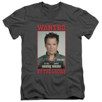 NCIS Wanted By The Ladies V-Neck T-Shirt