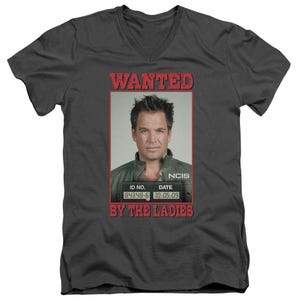 NCIS Wanted By The Ladies V-Neck T-Shirt