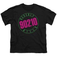 Neon Beverly Hills 90210 Logo Kids T-Shirt
