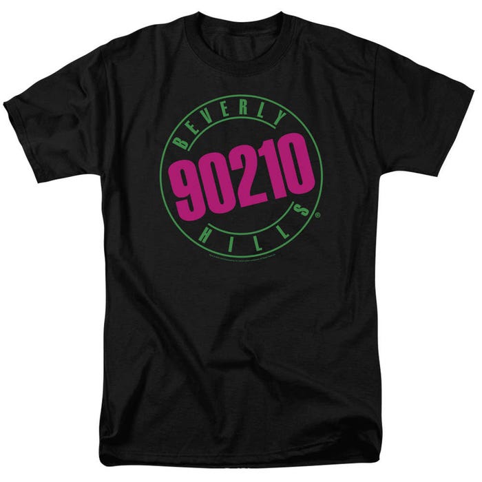 Neon Beverly Hills 90210 Logo T-Shirt