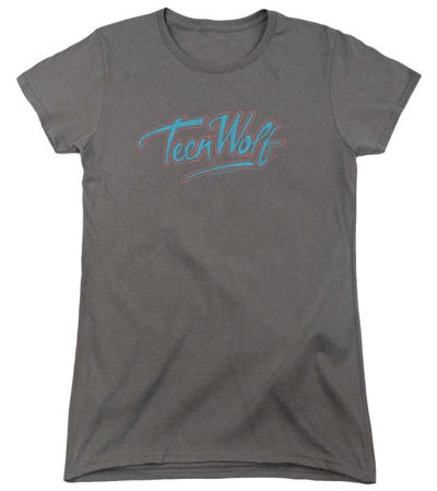 Neon Logo Teen Wolf Womens T-Shirt