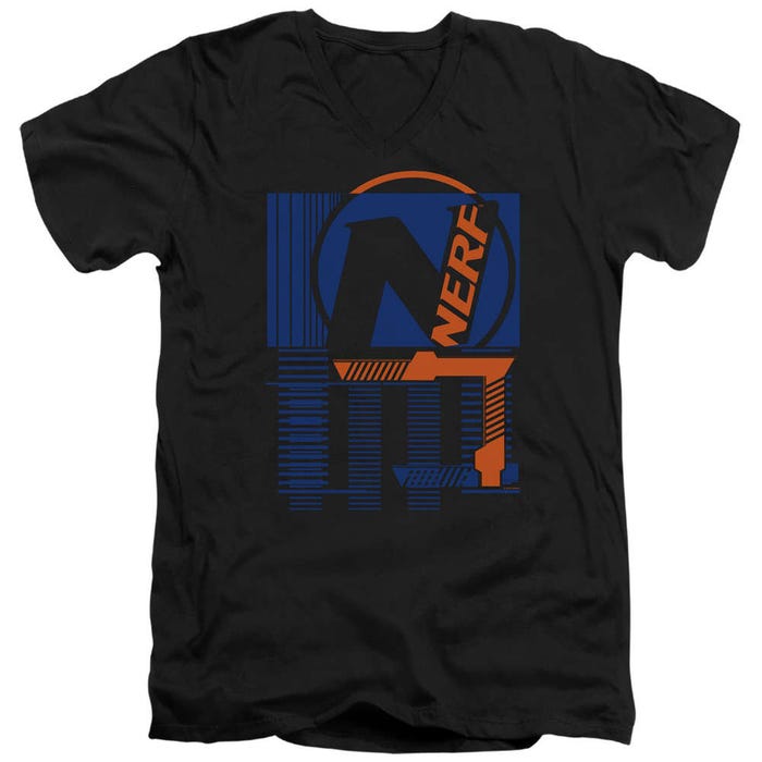 Nerf Grid V-Neck T-Shirt