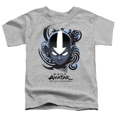 AVATAR THE LAST AIRBENDER/AIRBENDER BLUE AND BLACK KANJI Toddler T-Shirt