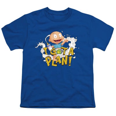 Rugrats Tommy Pickles Has A Plan Kids T-Shirt